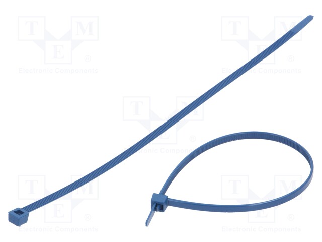 Cable tie; with metal