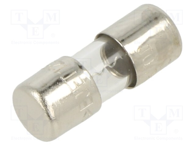 Fuse: fuse; quick blow; 7A; 350VAC; cylindrical,glass; 5x15mm; 2JQ