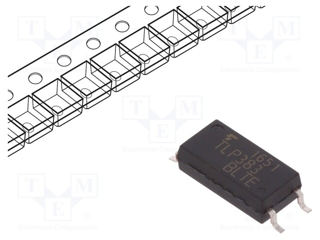 Optocoupler; SMD; Channels: 1; Out: transistor; Uinsul: 5kV; Uce: 80V