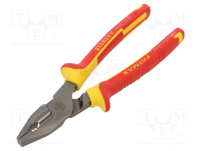 Pliers; universal; 185mm; FATMAX®; Conform to: EN 60900,VDE; 1kVAC