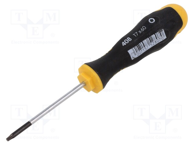 Screwdriver; Torx®; TX07; ERGONIC®