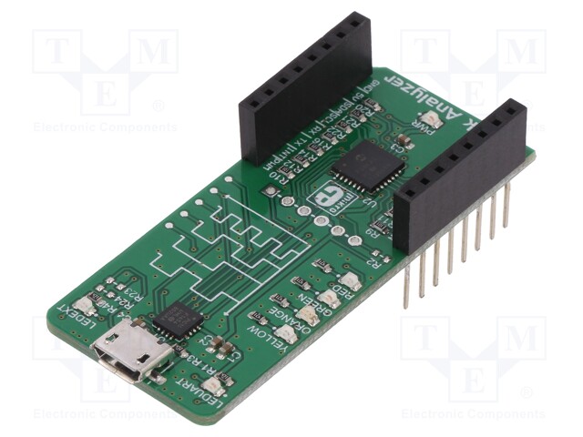 Click board; mikroBUS™ port  logic state analyzer; GPIO,USB