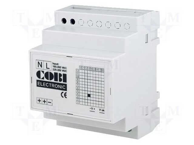 Pwr sup.unit: switched-mode; 30W; 5VDC; 6A; 85÷265VAC; 90÷350VDC