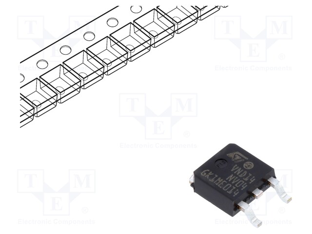 Driver; low-side; 12A; 74W; Channels: 1; DPAK; 36V