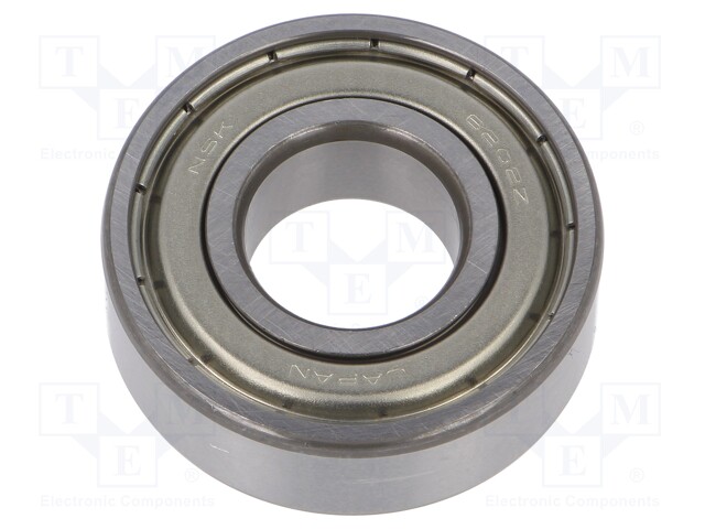 Bearing: ball; Øint: 15mm; Øout: 35mm; W: 11mm; bearing steel