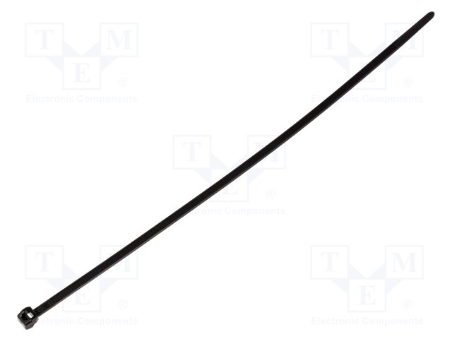 Cable tie; externally serrated; L: 200mm; W: 3.4mm; polyamide; 135N