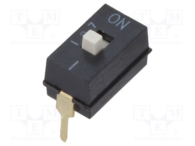 Switch: DIP-SWITCH; Poles number: 1; ON-OFF; 0.025A/24VDC; Pos: 2