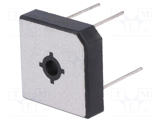 Single-phase bridge rectifier; Urmax: 100V; If: 25A; Ifsm: 400A