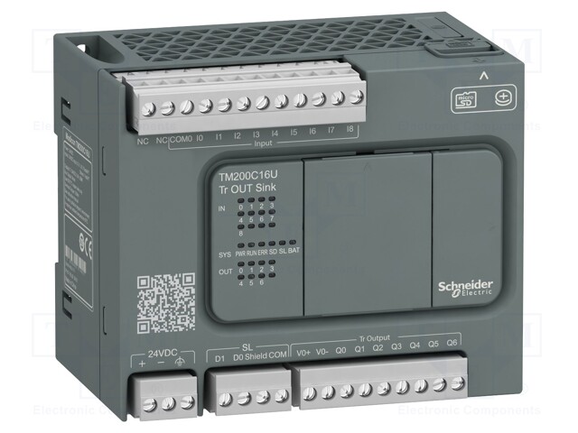 Module: PLC programmable controller; OUT: 7; IN: 9; IP20; 24VDC