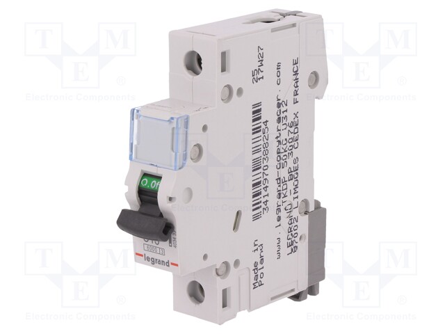 Circuit breaker; 230VAC; Inom: 13A; Poles: 1; DIN; Charact: C; 6kA