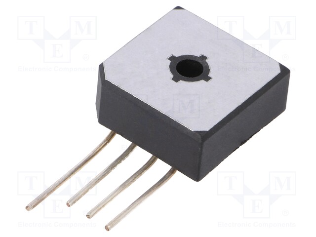 Single-phase bridge rectifier; Urmax: 400V; If: 25A; Ifsm: 400A