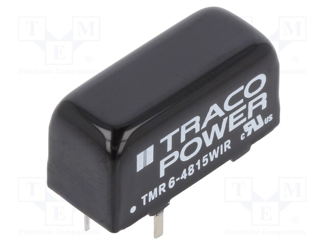 Converter: DC/DC; 6W; Uin: 18÷75V; 24VDC; Iout: 250mA; SIP8; 5.9g