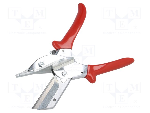 Cutters; for cutting plastic and rubber profiles; 215mm