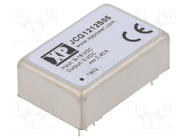 Converter: DC/DC; 12W; 5VDC; OUT: 1