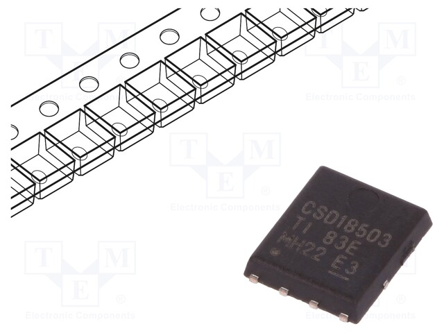 Transistor: N-MOSFET; unipolar; 40V; 100A; 120W; VSONP8 5x6mm