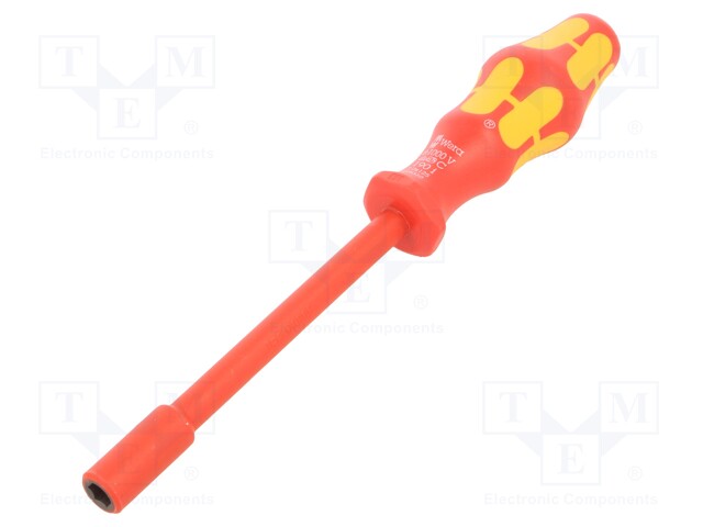 Screwdriver; insulated; hex socket; HEX 7mm; Blade length: 125mm