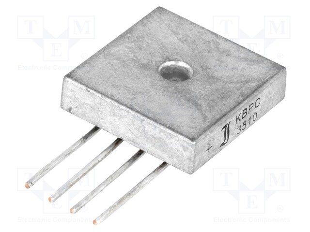 Single-phase bridge rectifier; Urmax: 1kV; If: 35A; Ifsm: 375A; THT