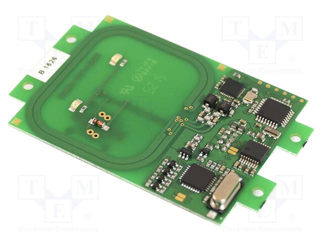 RFID reader; antenna; 76x49x9mm; GPIO,USB; 4.3÷5.5V; f: 125kHz