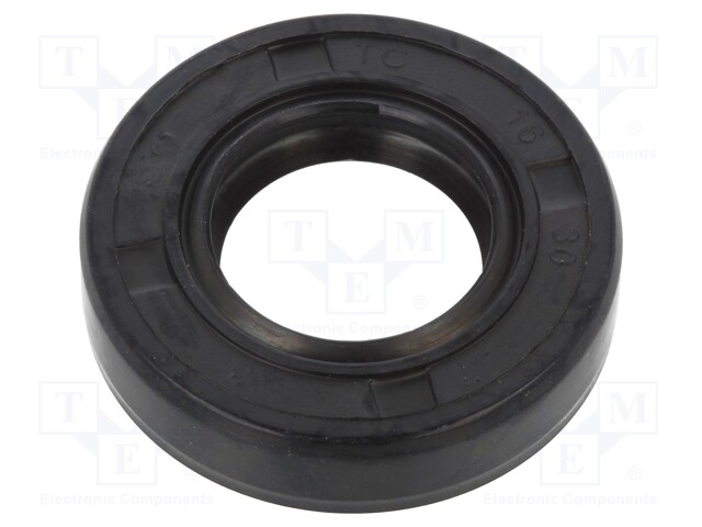 Oil seal; NBR; D: 7mm; -40÷100°C; Shore hardness: 70; Øhole: 30mm