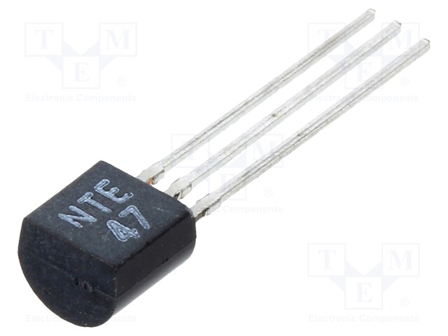 Transistor: NPN; bipolar; 45V; 0.2A; 0.625W; TO92