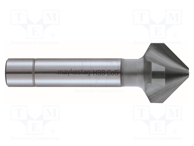 Countersink; high speed steel cobalt HSS-Co; Mounting: rod 10mm