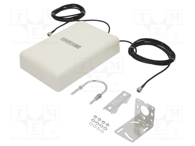 Antenna; LTE; 9dBi; Mounting: outside; 50Ω; male,N; -40÷85°C; 3m