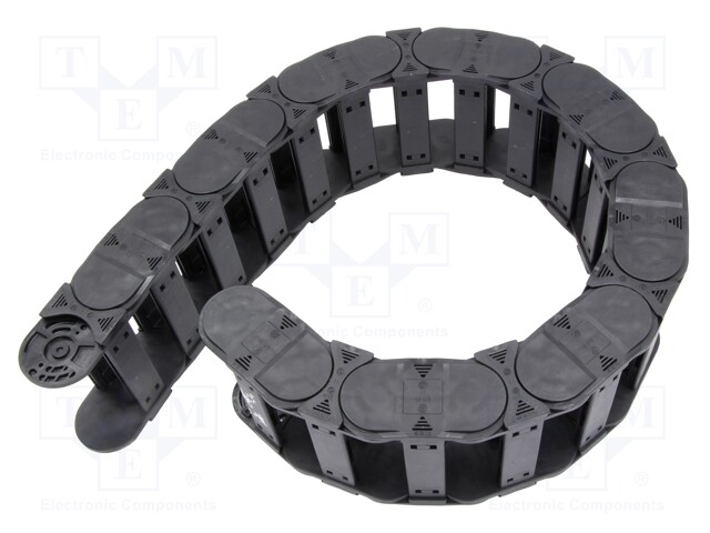 Cable chain; Series: E4.32; Bend.rad: 150mm; L: 1008mm