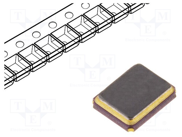 Resonator: ceramic; 30MHz; ±30ppm; 18pF; SMD; 3.2x2.5x0.9mm