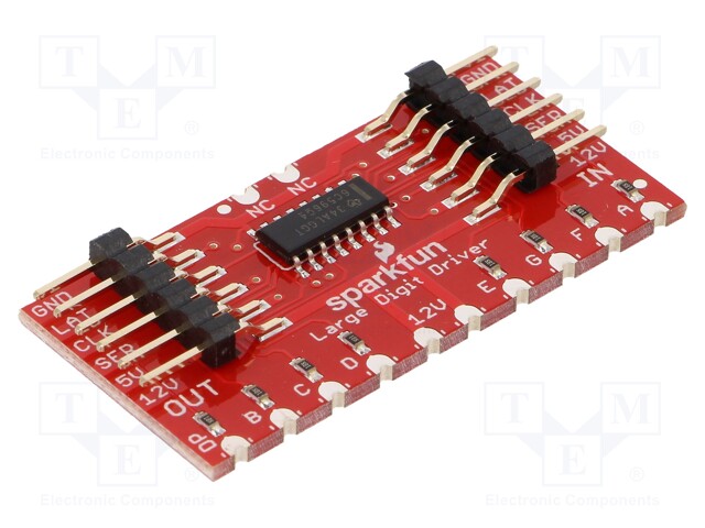 Module: 7-segment display driver; 5VDC; TPIC6C596