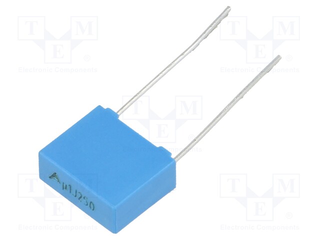 Capacitor: polyester; 100nF; 160VAC; 250VDC; Pitch: 7.5mm; ±5%