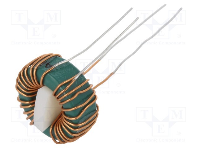 Inductor: wire; THT; 1mH; 900mA; 100mΩ; 230VAC; 14x5mm; -20÷+50%