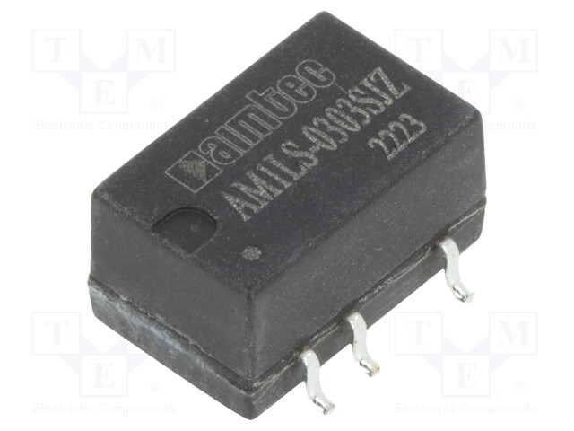 Converter: DC/DC; 1W; Uin: 2.97÷3.63V; Uout: 3.3VDC; Iout: 303mA; SMD