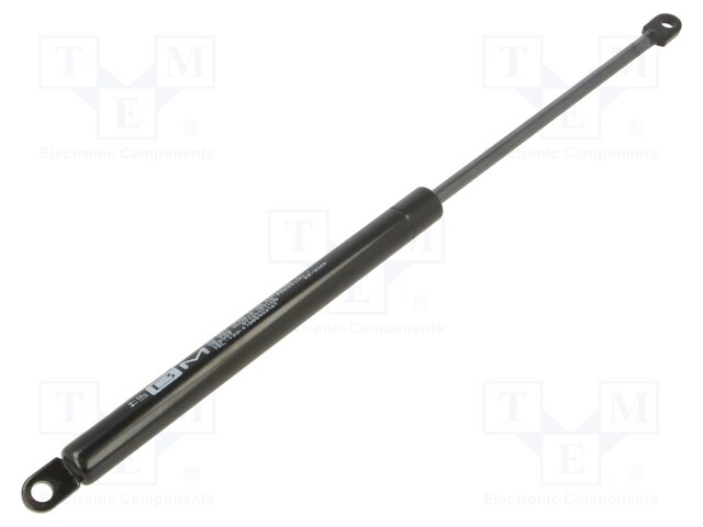 Gas spring; E: 105mm; Features: with welded steel eyes; Øout: 18mm