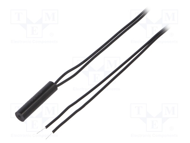 Reed switch; Range: 7.9mm; Pswitch: 10W; Ø6.22x25.4mm; 0.5A