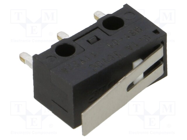 Microswitch SNAP ACTION; SPDT; 0.1A/30VDC; Rcont max: 100mΩ; PCB