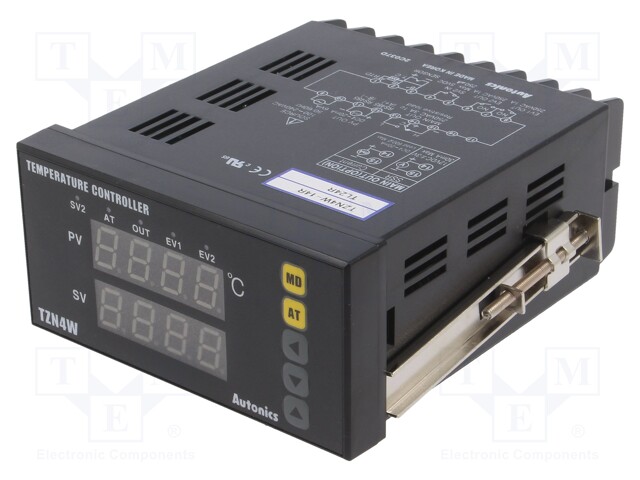 Module: regulator; temperature; SPDT; OUT 2: SPST-NO; on panel