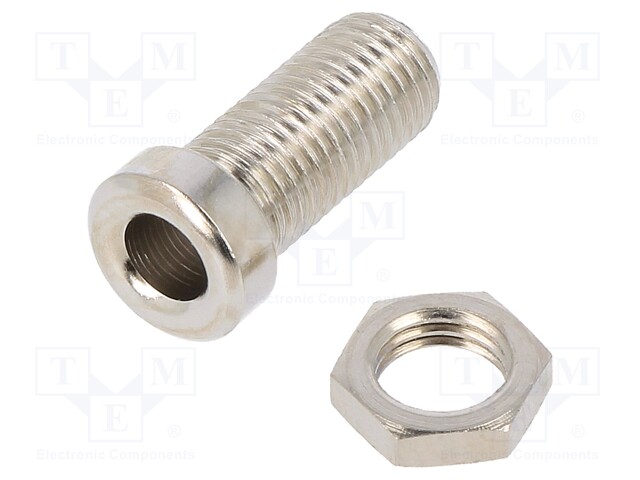 Socket; 4mm banana; 32A; 33VAC; 70VDC; nickel plated; -40÷110°C