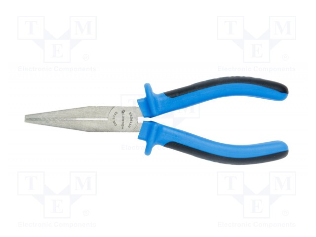 Pliers; flat; 160mm; Conform to: DIN/ISO 5745