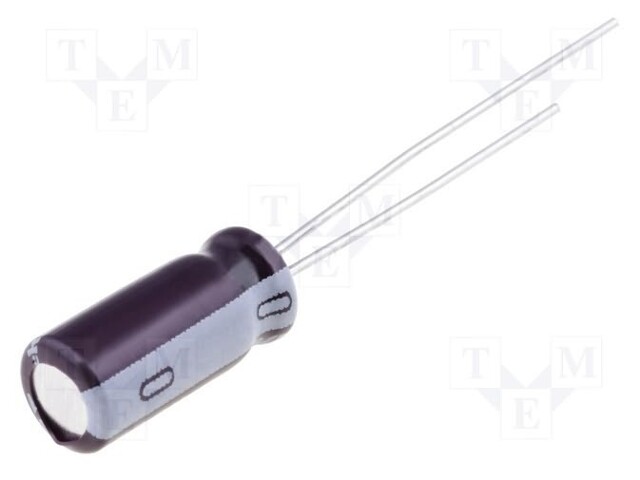 Capacitor: electrolytic; low impedance; THT; 470uF; 25VDC; ±20%