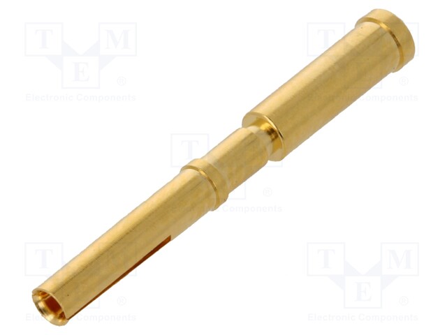 Contact; female; 0.5mm2; gold-plated; crimped; for cable
