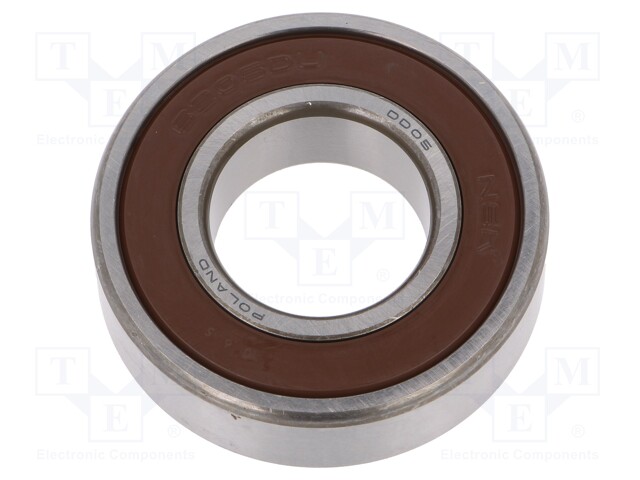 Bearing: ball; Øint: 25mm; Øout: 52mm; W: 15mm; bearing steel