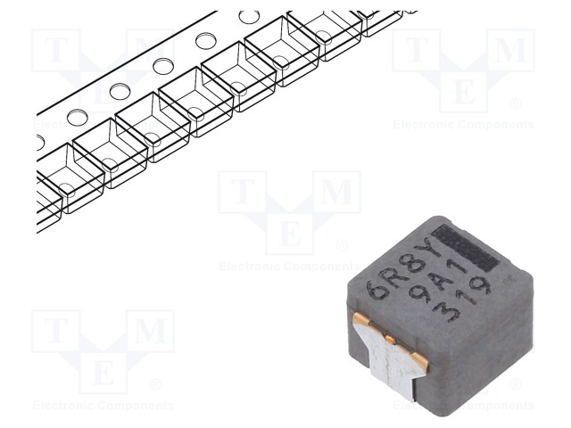 Power Inductor (SMD), AEC-Q200, 6.8 µH, 5.5 A, Unshielded, 12.1 A, PCC-M0754M Series