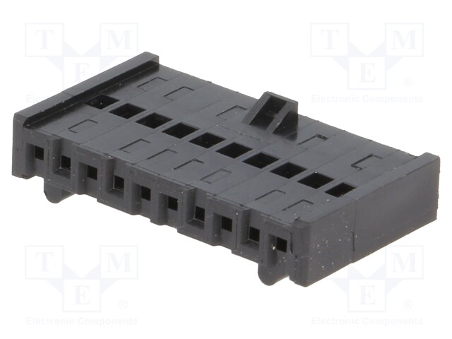 Plug; wire-board; female; Minimodul; 2.5mm; PIN: 10; w/o contacts