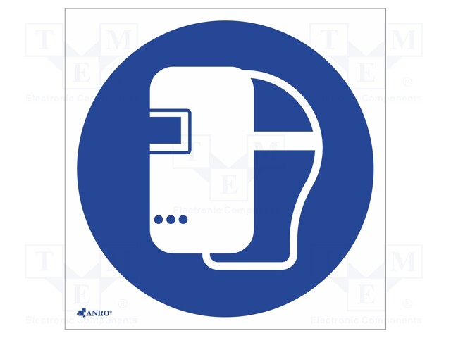 Safety sign; regulatory; Mat: self-adhesive folie; W: 200mm