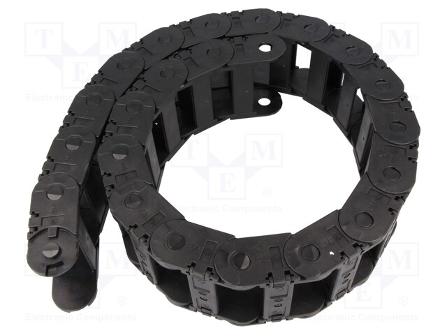 Cable chain; Series: 2500; Bend.rad: 100mm; L: 1012mm