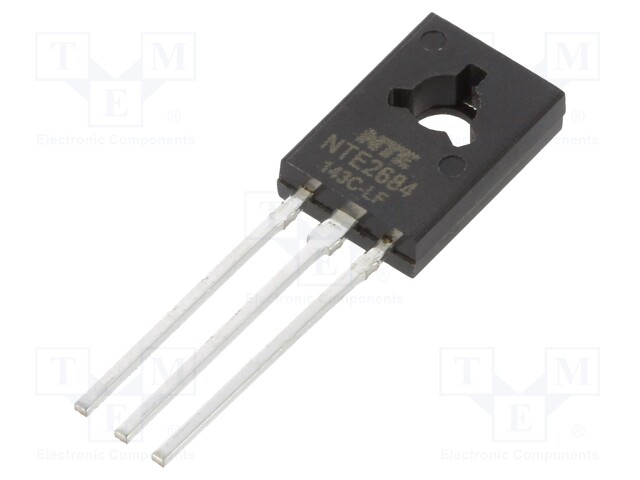 Transistor: NPN; bipolar; 75V; 5A; 15W; TO126