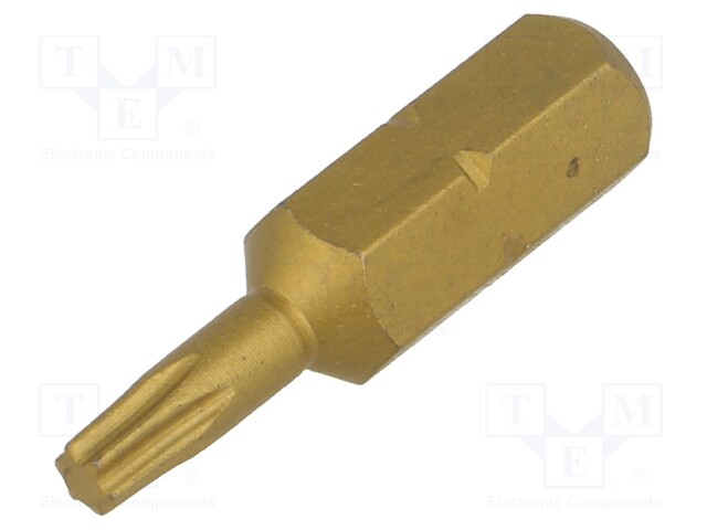 Screwdriver bit; Torx®; TX10; Overall len: 25mm