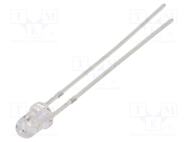 LED; 3mm; red/blue; 30°; 3÷4.5V; 20mA; Variant: bicolour; 1.8Hz