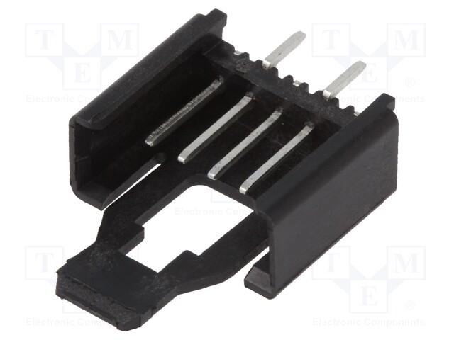 Wire-board; socket; male; Minimodul; 2.5mm; PIN: 5; THT; on PCBs; 5A