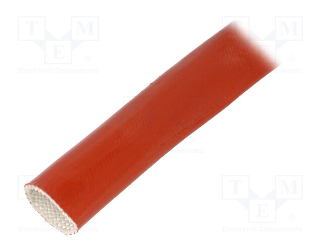 Insulating tube; Mat: glass fibre coated  with silicone rubber